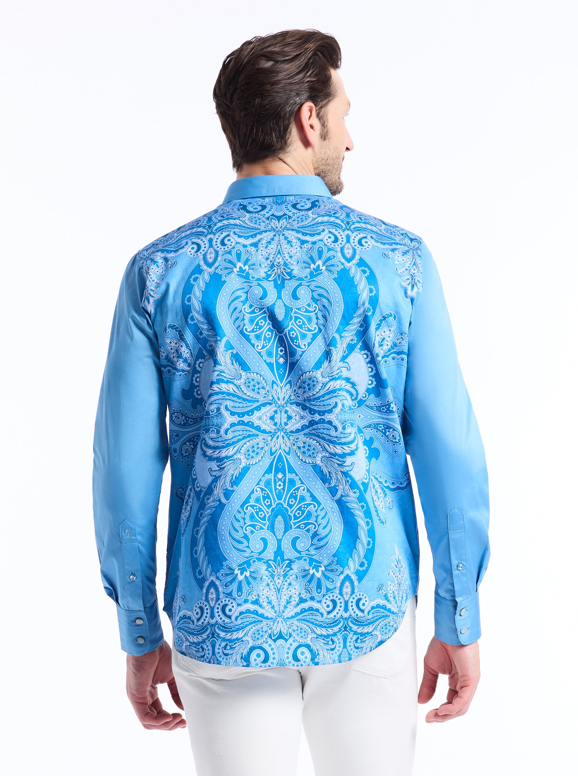 LIMITED EDITION J. SCOTT'S WORLD LONG SLEEVE BUTTON DOWN SHIRT