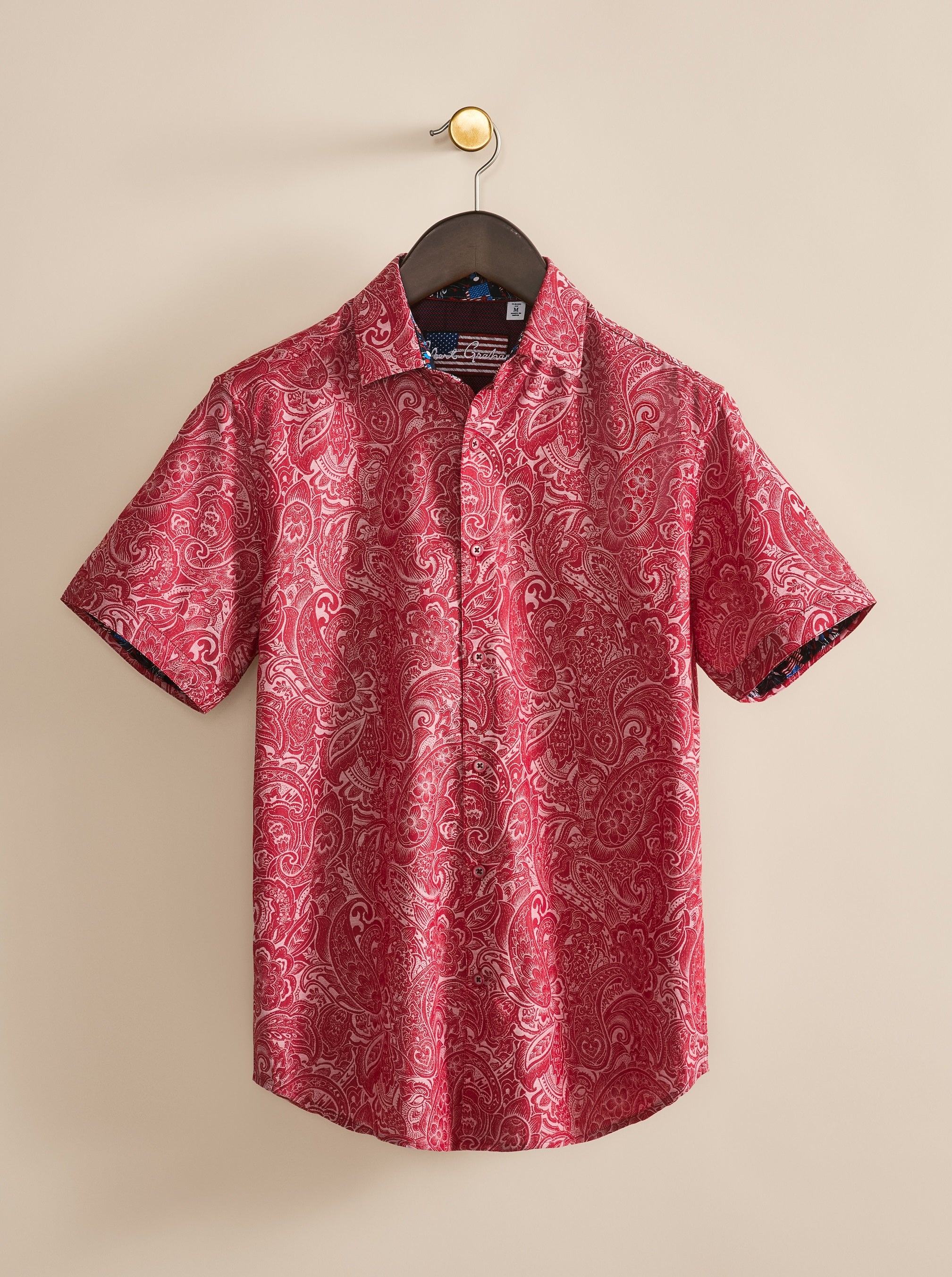 HUDSON SHORT SLEEVE BUTTON DOWN SHIRT