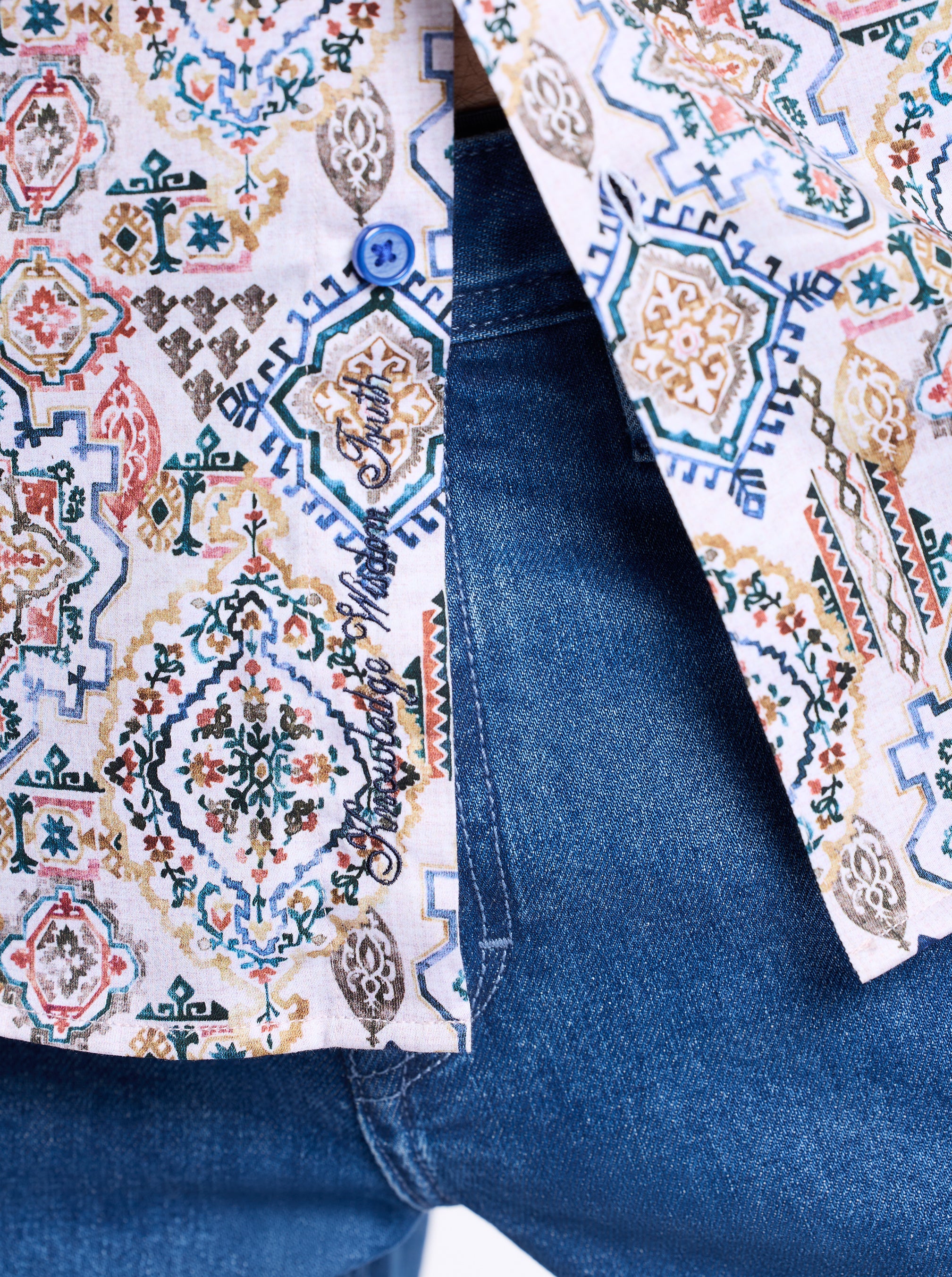 PISMO SHORT SLEEVE BUTTON DOWN SHIRT