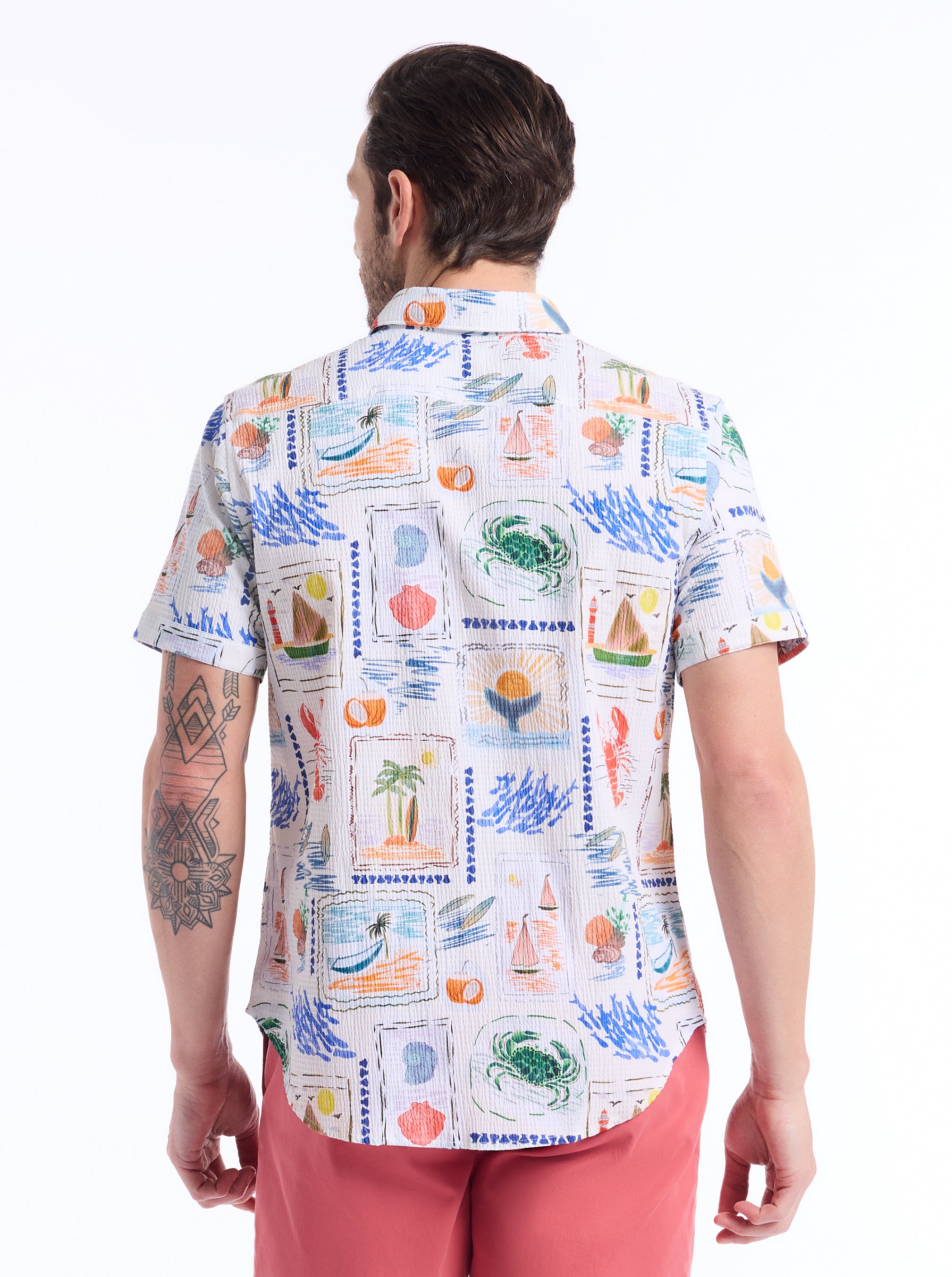 ISLA VISTA SHORT SLEEVE BUTTON DOWN SHIRT