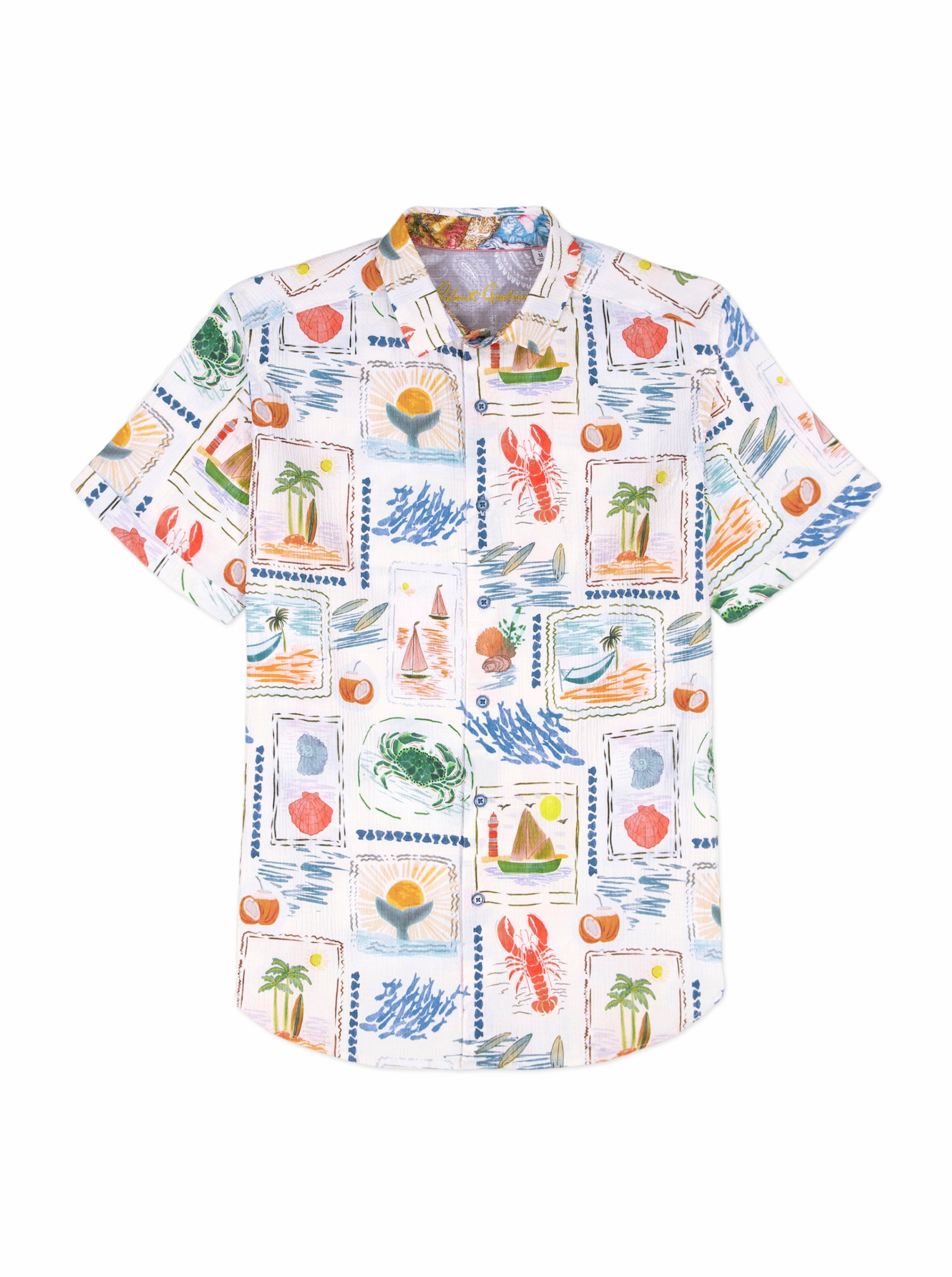 ISLA VISTA SHORT SLEEVE BUTTON DOWN SHIRT