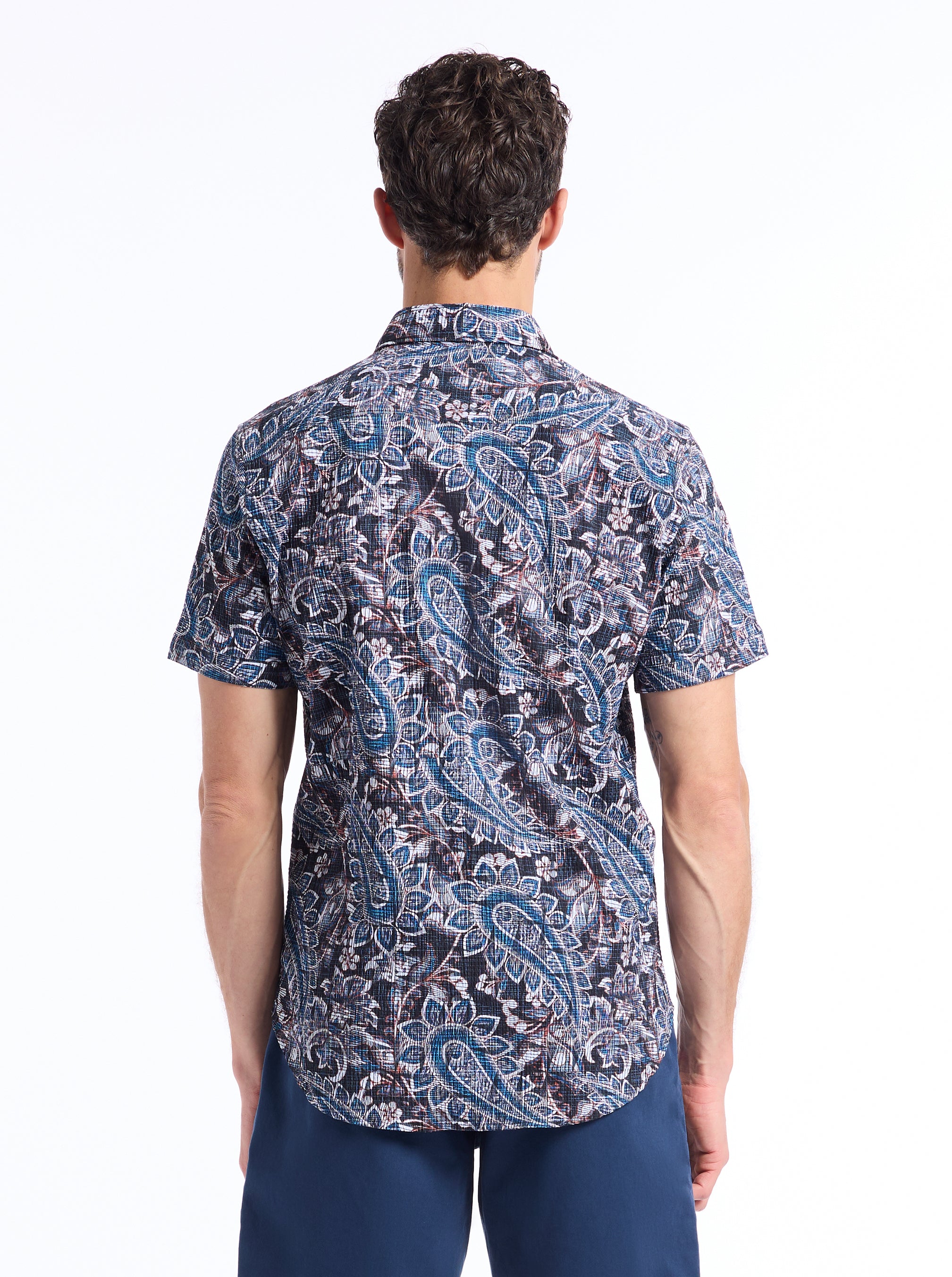 BARRINGTON SHORT SLEEVE BUTTON DOWN SHIRT