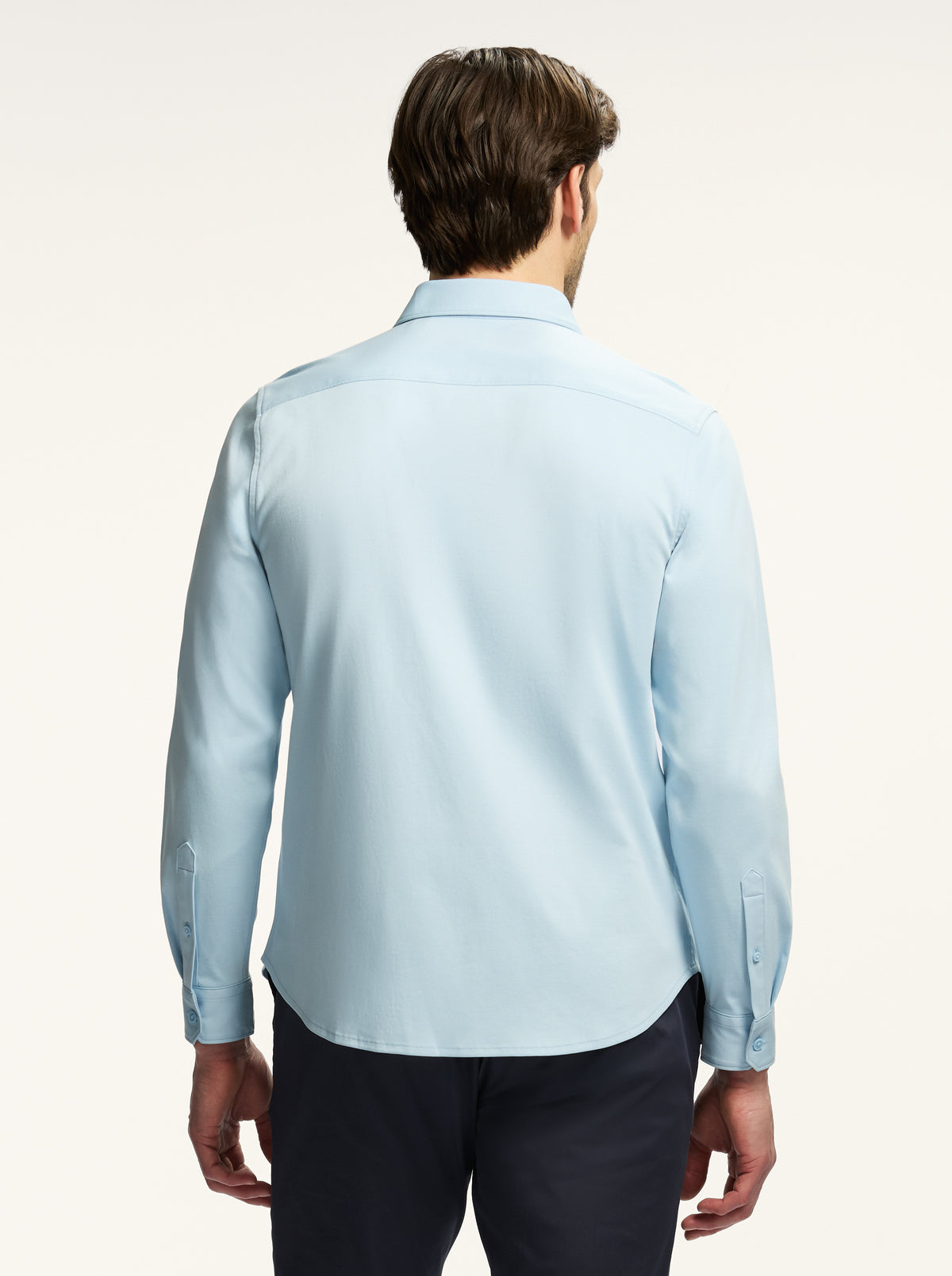 KENWICK LONG SLEEVE BUTTON DOWN KNIT SHIRT