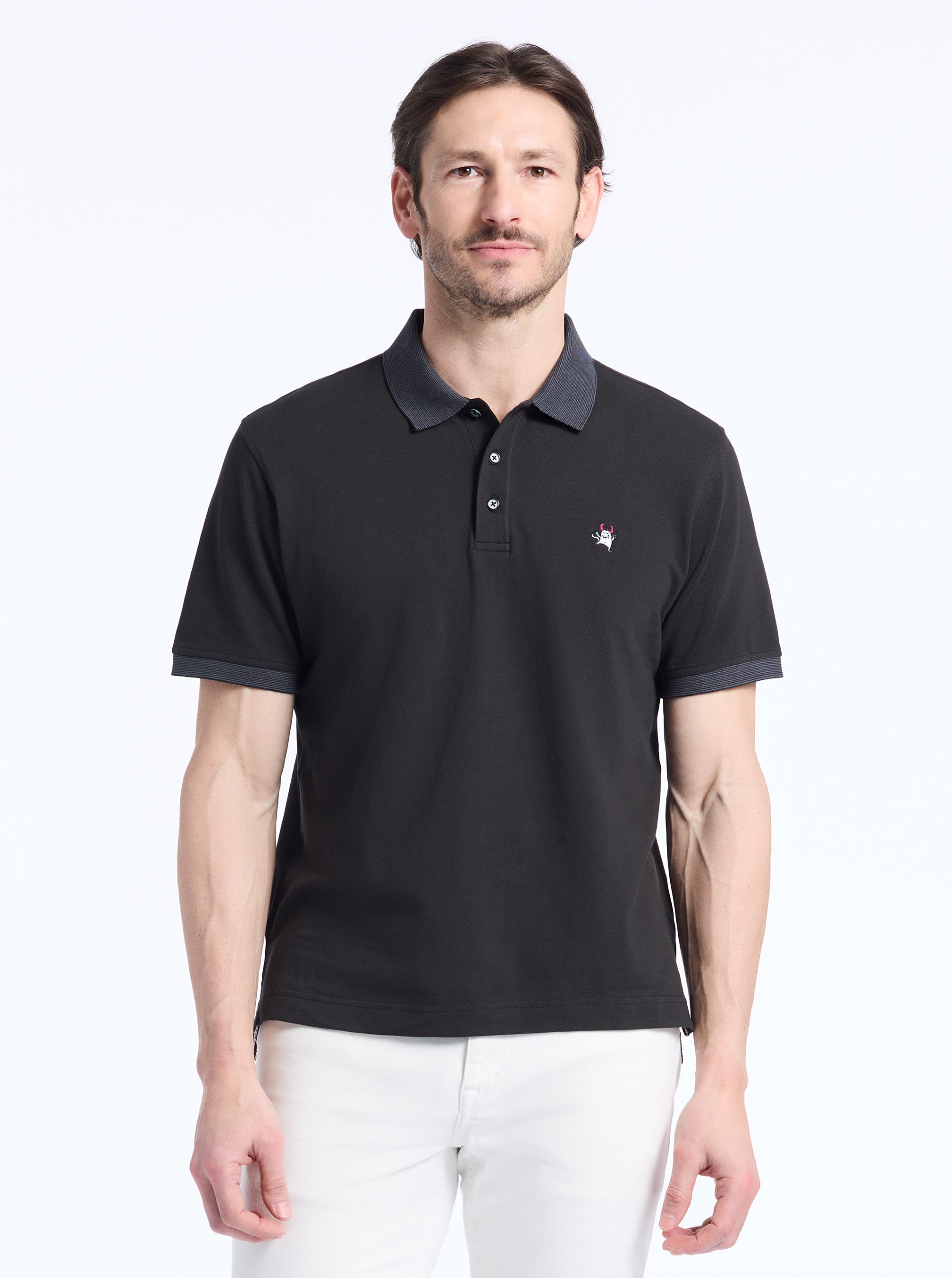 DEVIL SHORT SLEEVE POLO