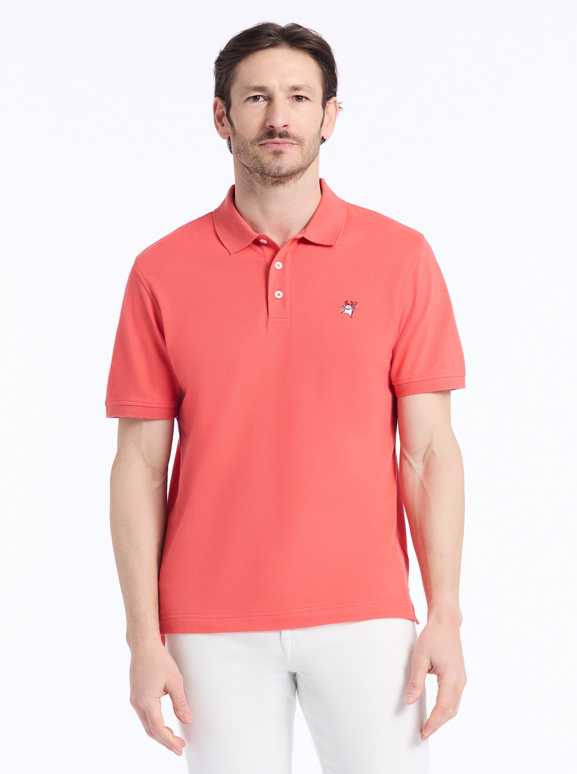 DEVIL SHORT SLEEVE POLO