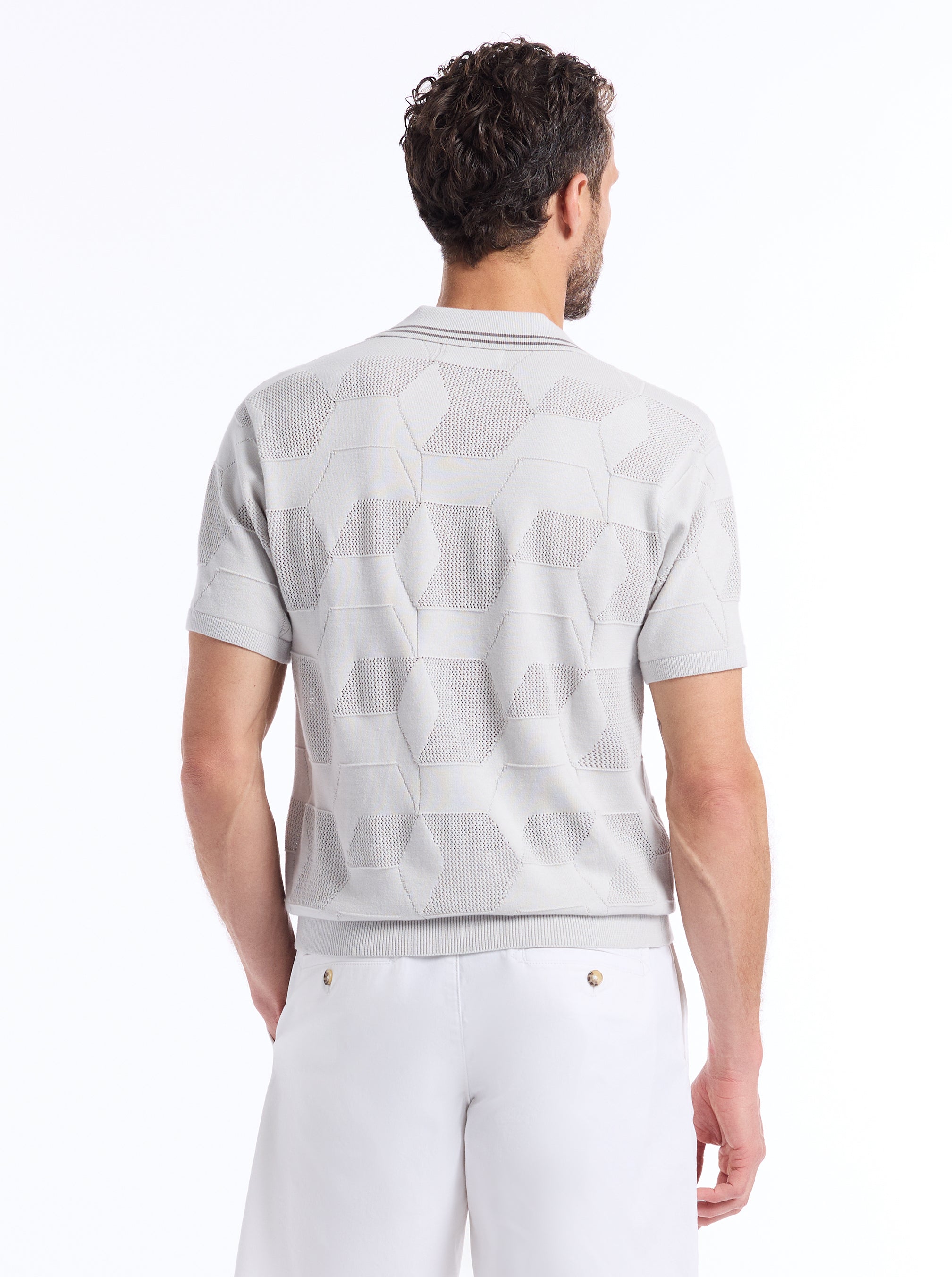 MARCROSS SHORT SLEEVE SWEATER