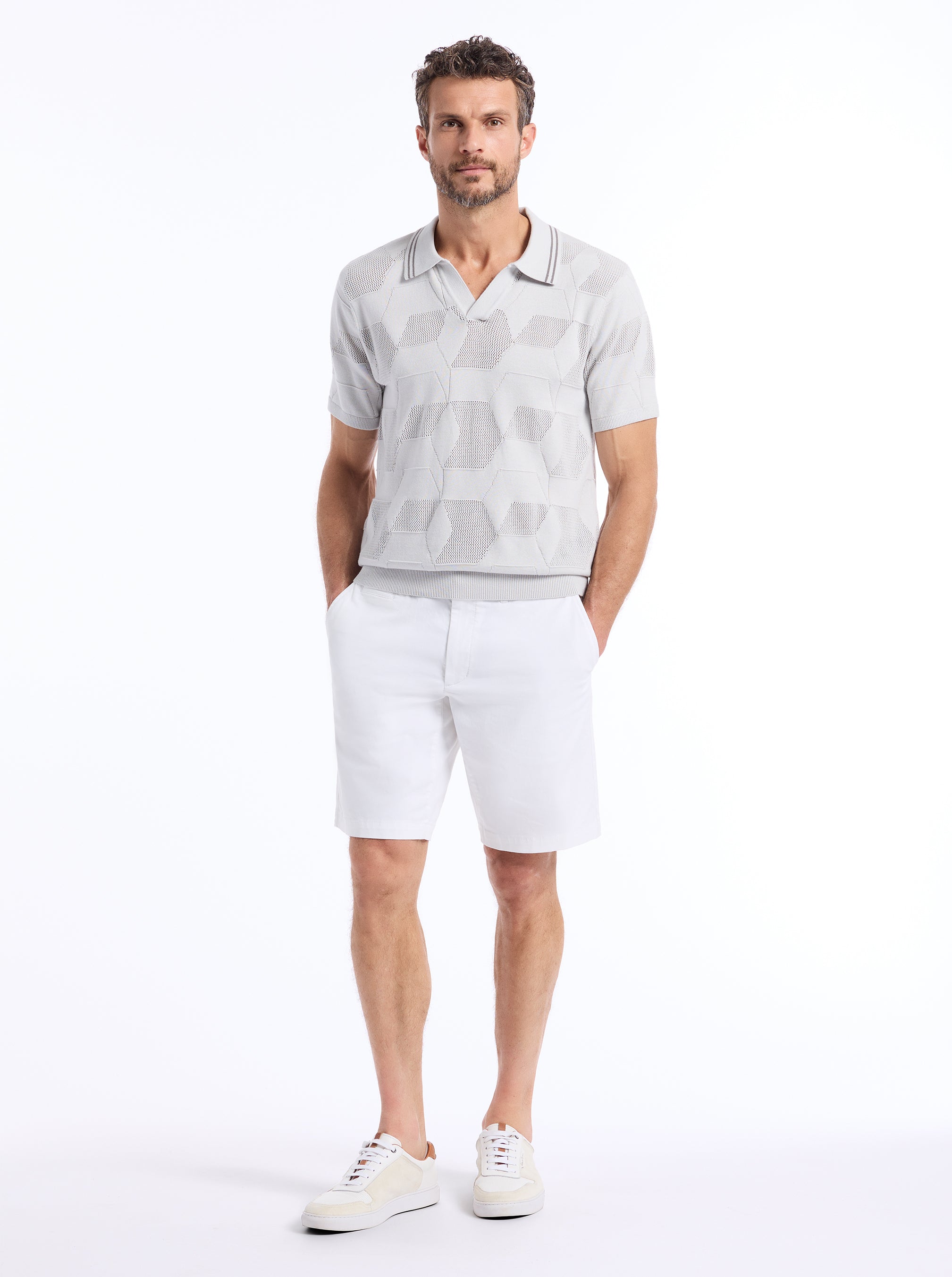 MARCROSS SHORT SLEEVE SWEATER