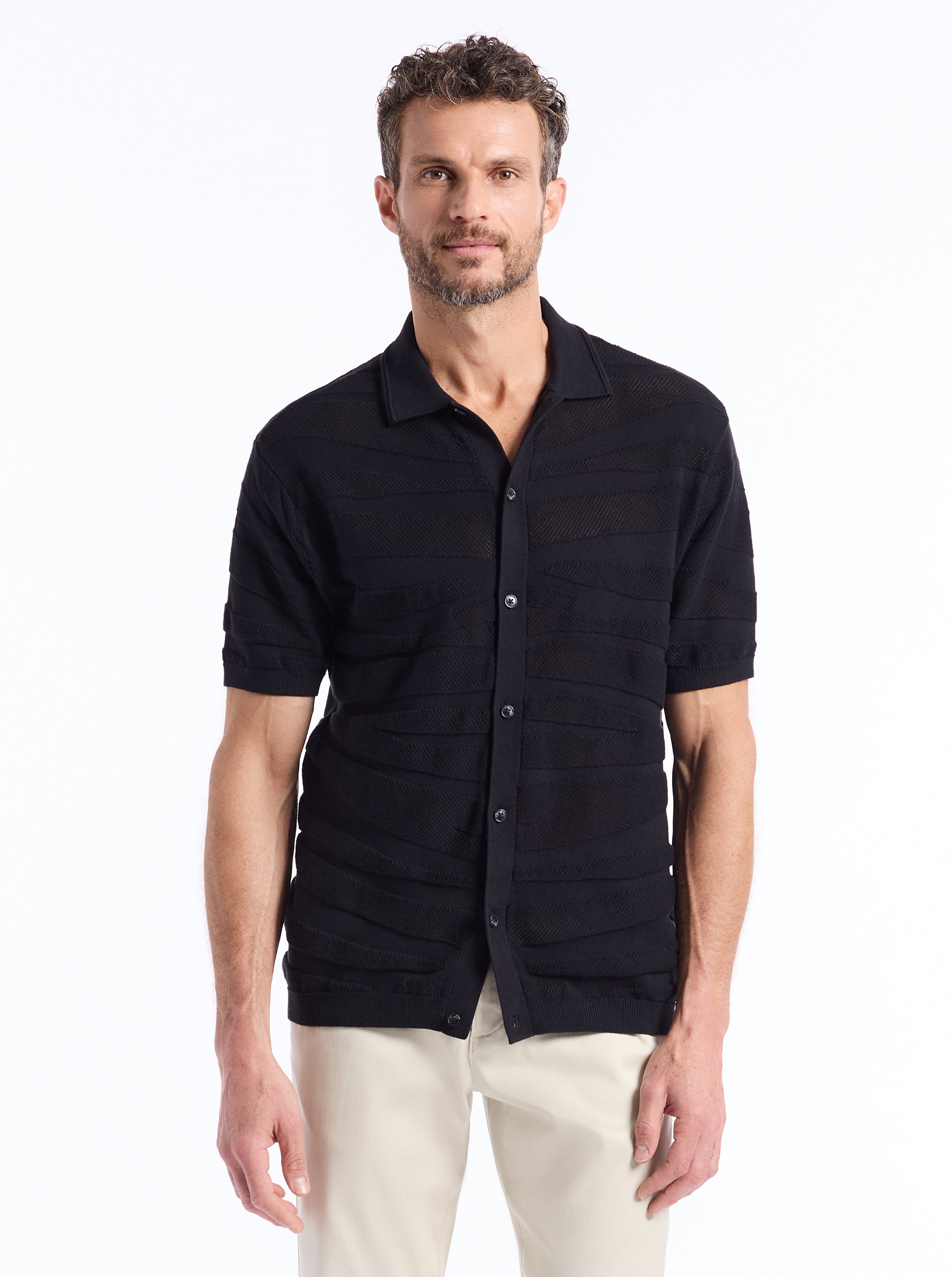 PENLYN SHORT SLEEVE SWEATER