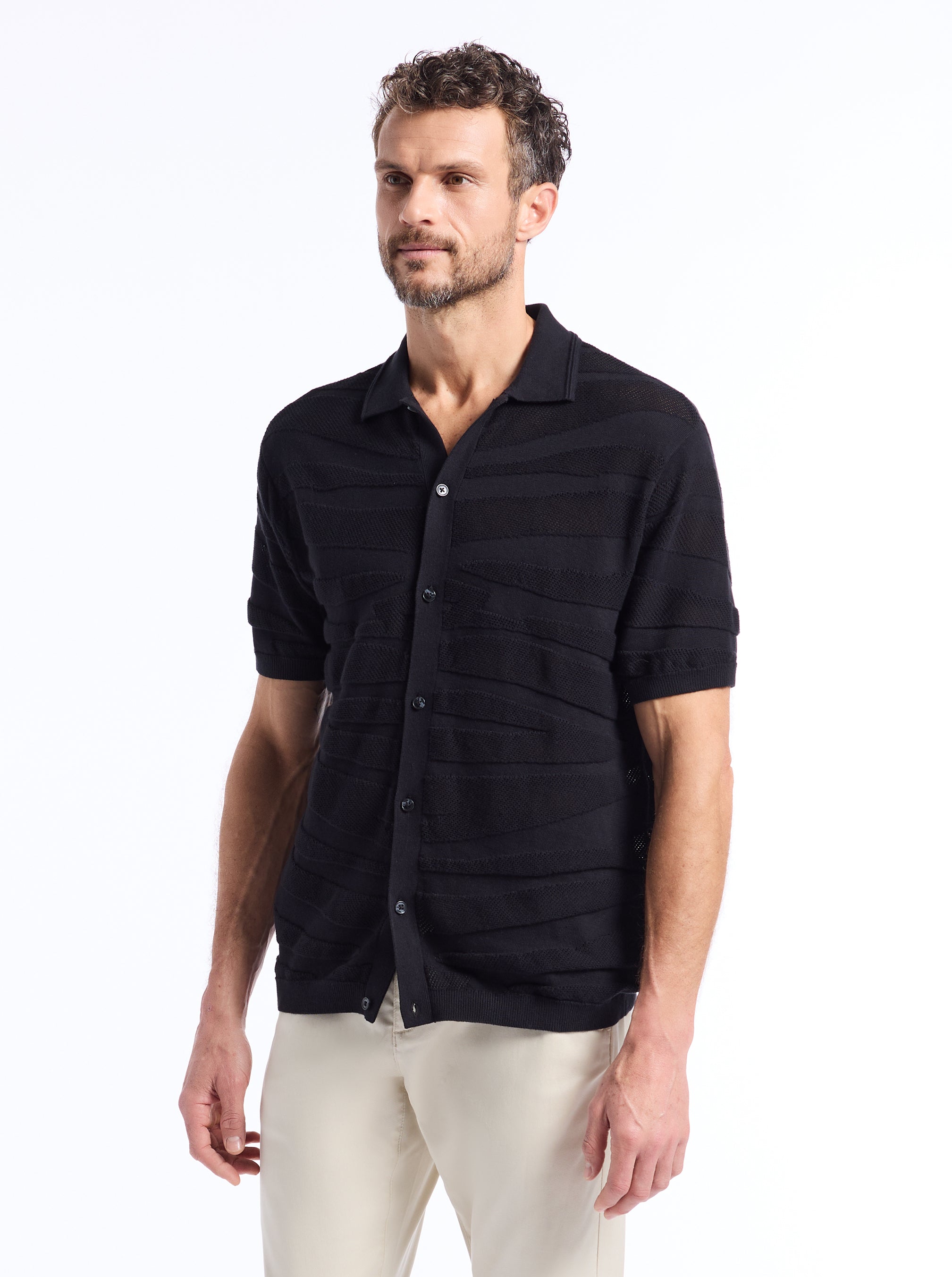 PENLYN SHORT SLEEVE SWEATER