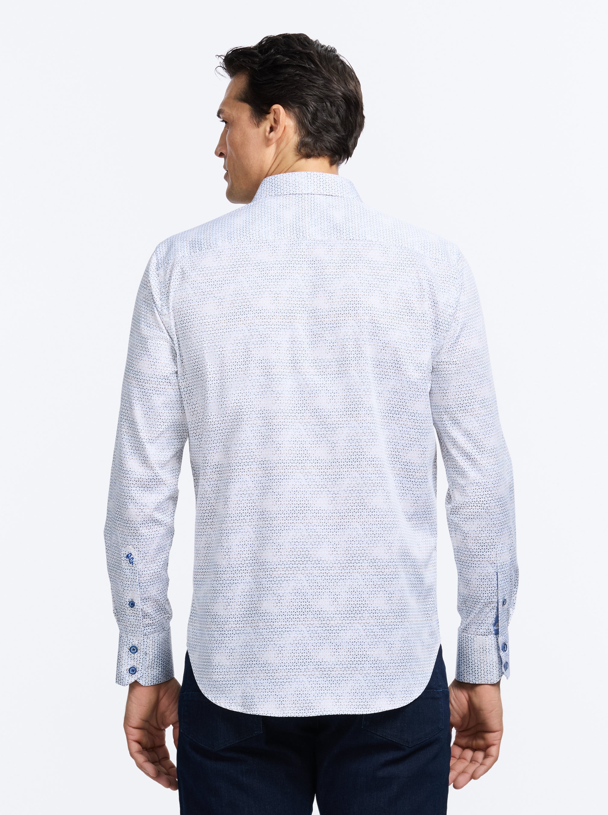 AKEHURST LONG SLEEVE BUTTON DOWN SHIRT