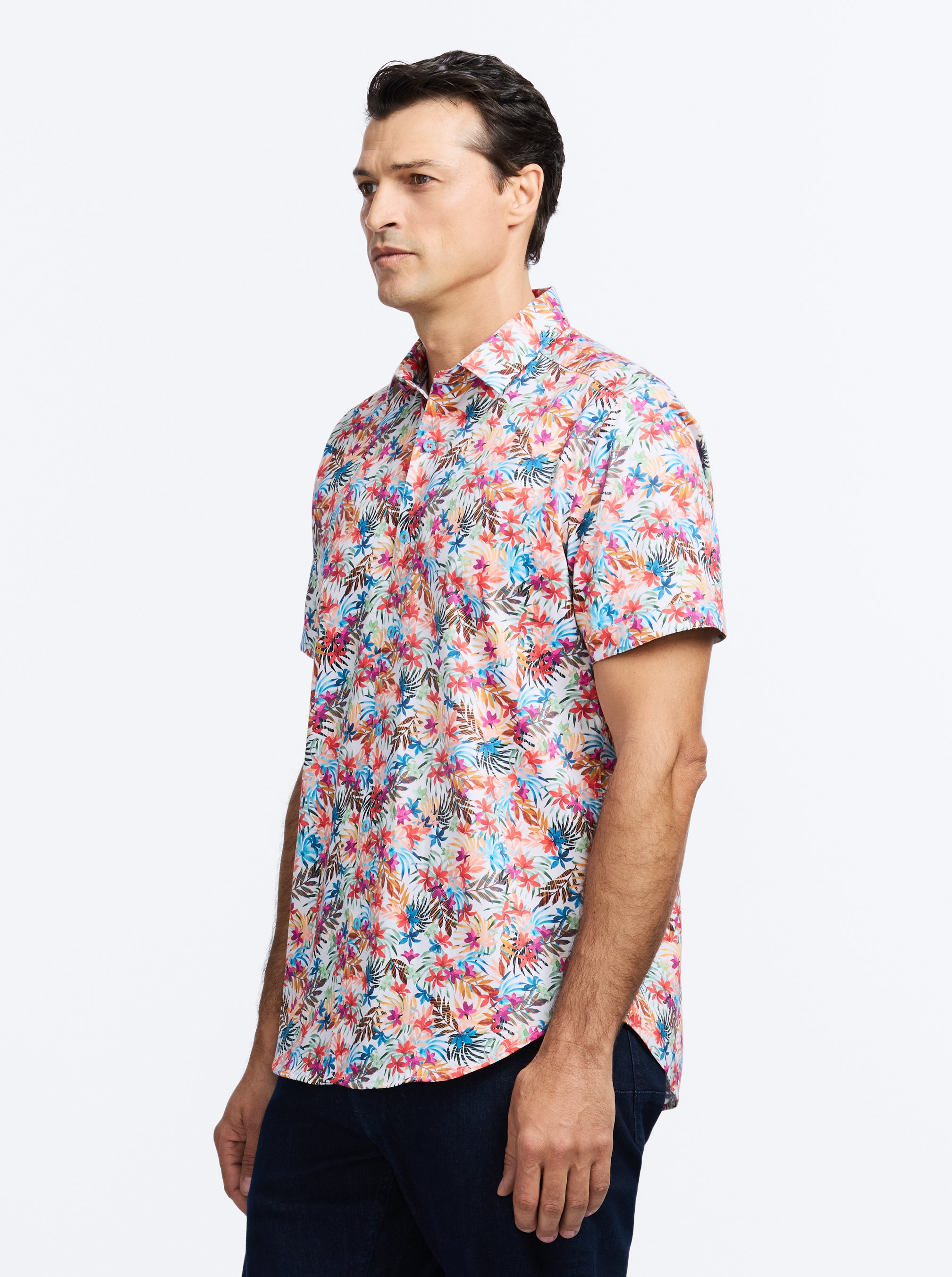 ESCAPE SHORT SLEEVE BUTTON DOWN SHIRT