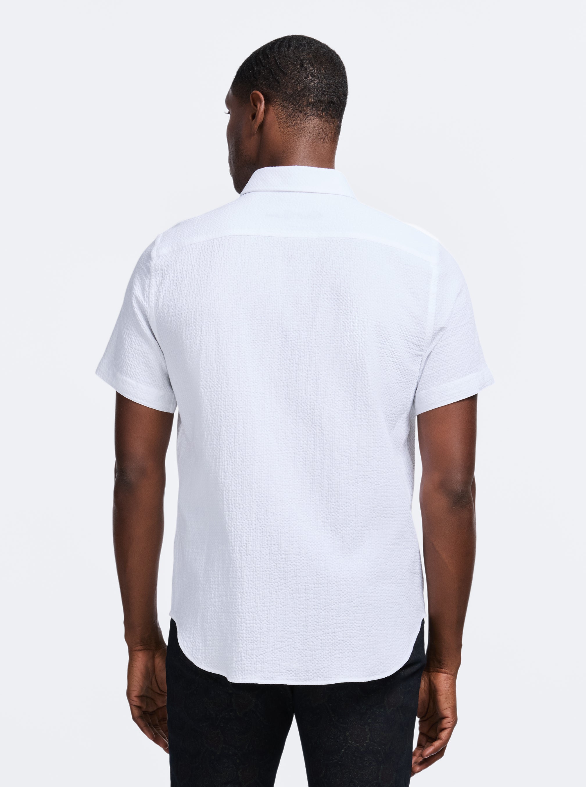 REID SHORT SLEEVE BUTTON DOWN SHIRT