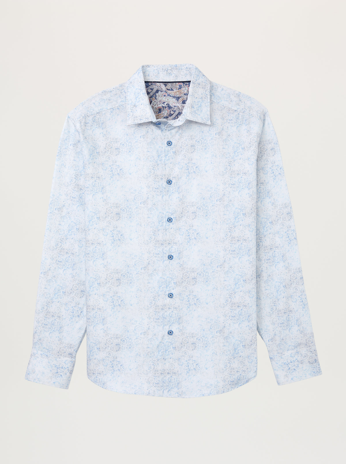 HIMBLETON LONG SLEEVE BUTTON DOWN SHIRT