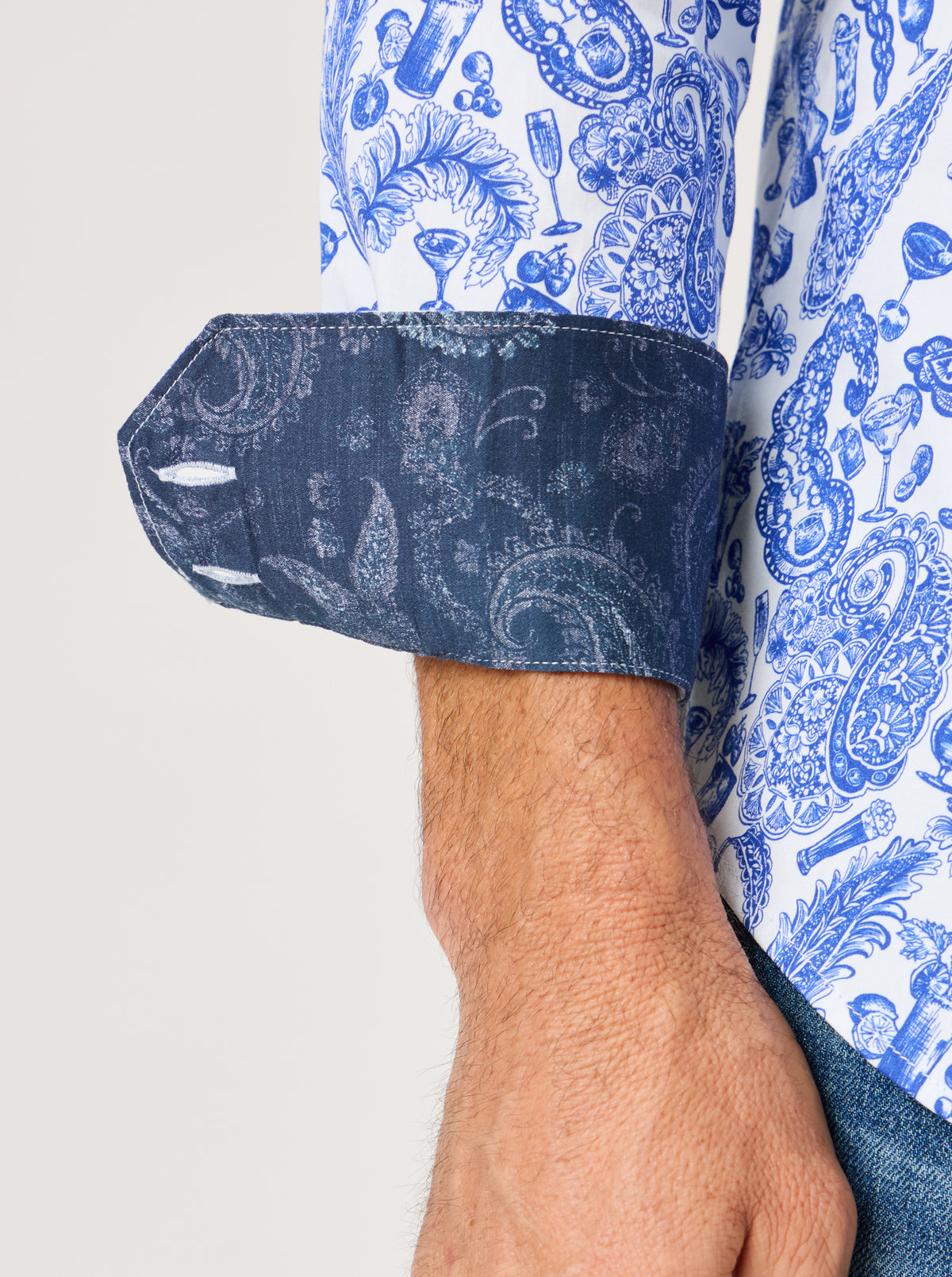 BREWINGTON LONG SLEEVE BUTTON DOWN SHIRT