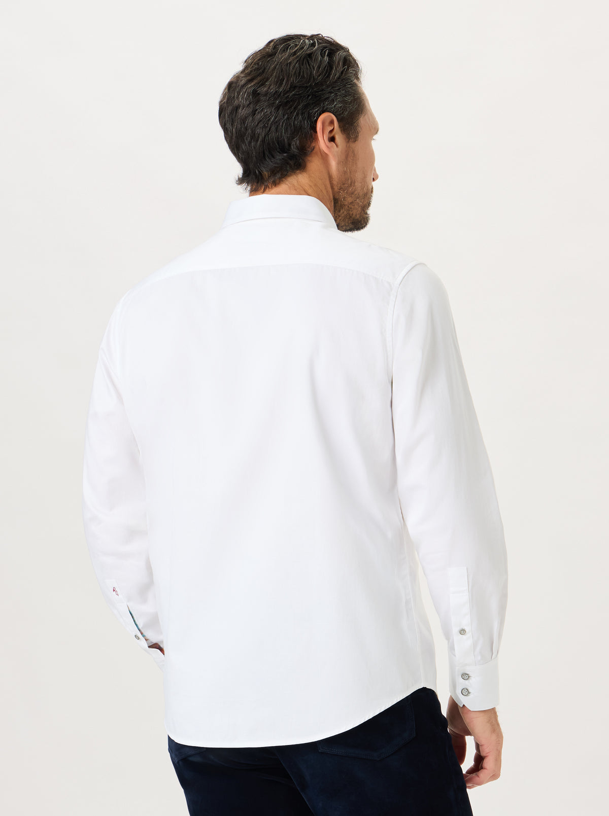 STAR SPANGLED LONG SLEEVE BUTTON DOWN SHIRT