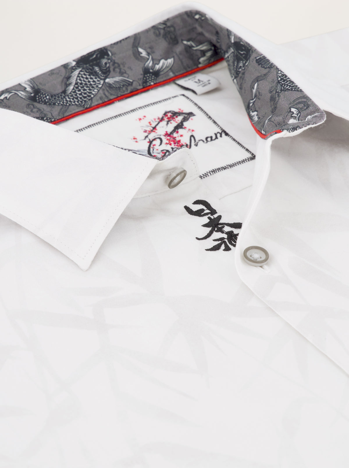 KANPAI! LONG SLEEVE BUTTON DOWN SHIRT