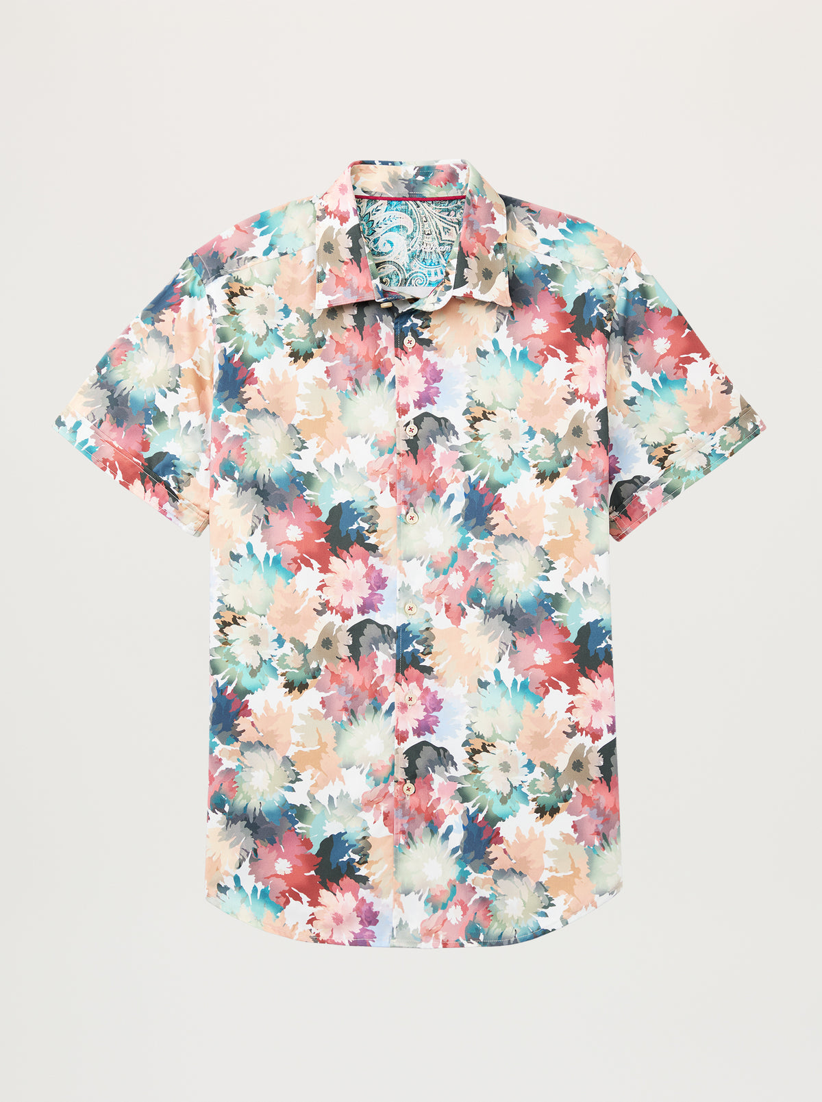 PRIMSLAND SHORT SLEEVE BUTTON DOWN SHIRT