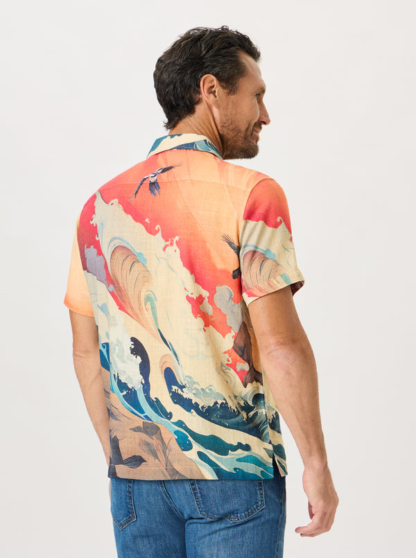 Image Buten BUSHIDO SHORT SLEEVE BUTTON DOWN SHIRT