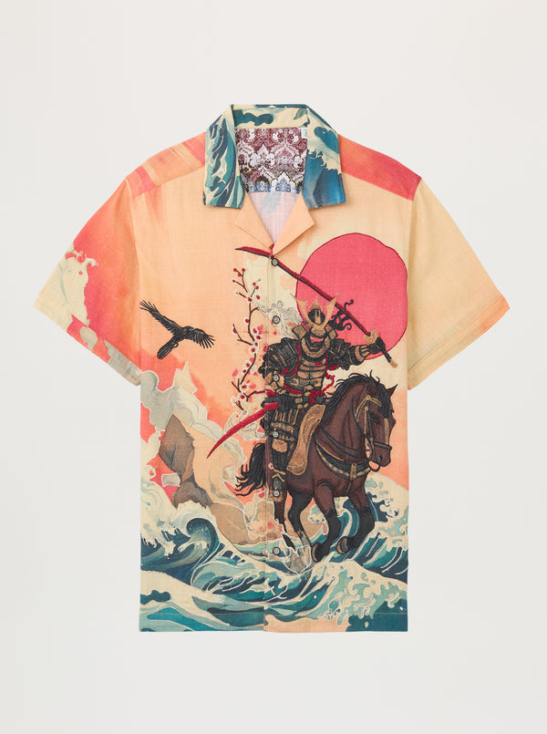 BUSHIDO SHORT SLEEVE BUTTON DOWN SHIRT