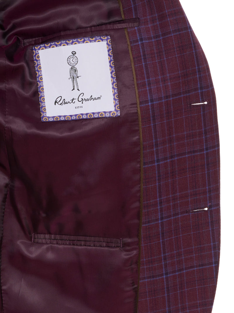PLAID BLAZER
