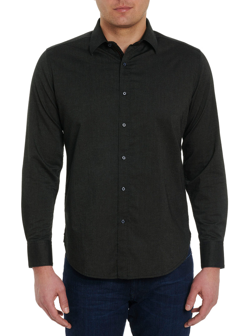 SERPENS LONG SLEEVE BUTTON DOWN SHIRT