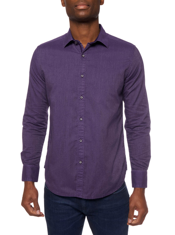 SERPENS LONG SLEEVE BUTTON DOWN SHIRT