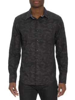 JUNK YARD LONG SLEEVE BUTTON DOWN SHIRT TALL