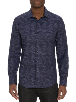 JUNK YARD LONG SLEEVE BUTTON DOWN SHIRT