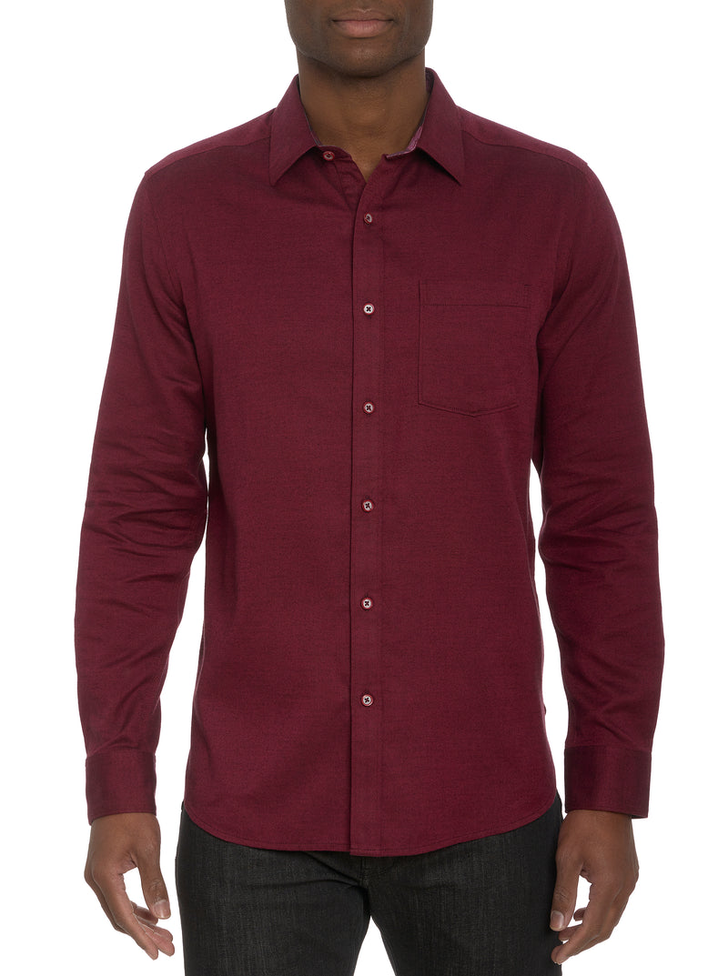 SANTA CROCE LONG SLEEVE BUTTON DOWN SHIRT