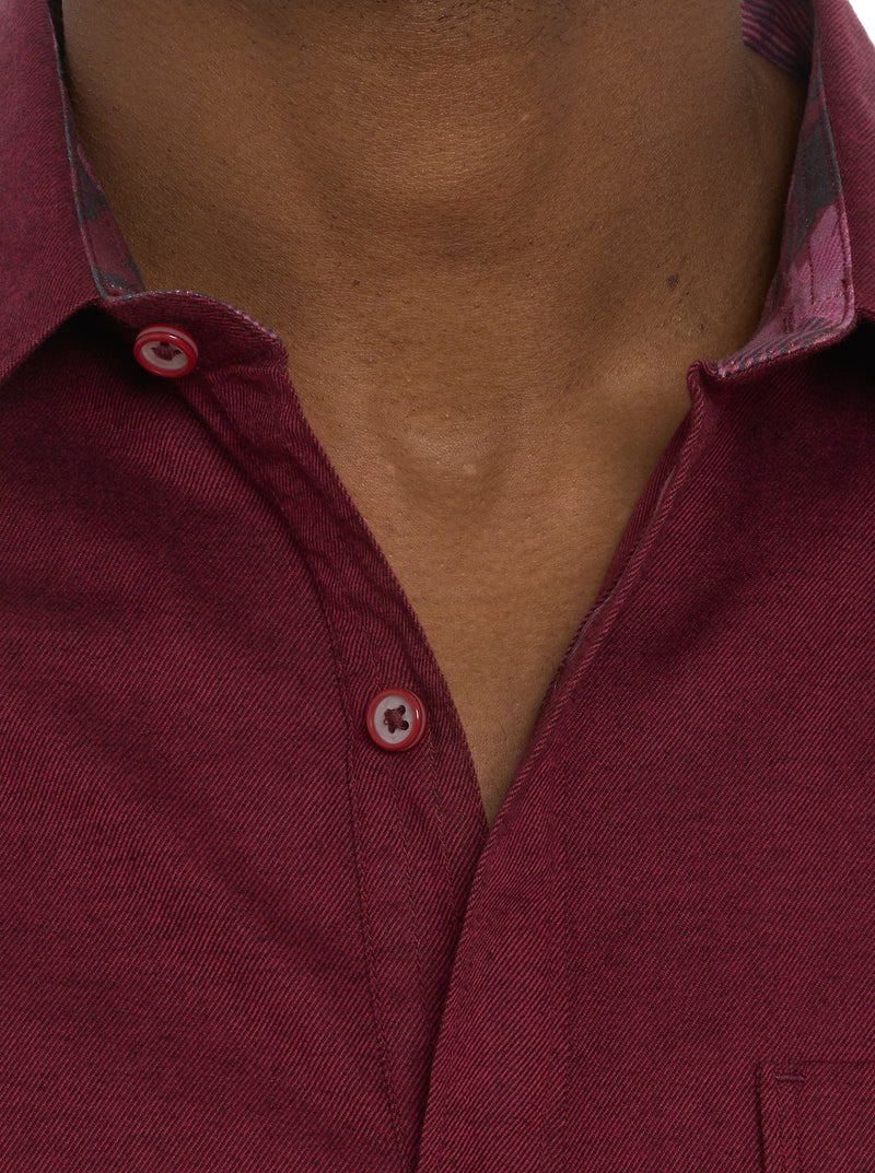 SANTA CROCE LONG SLEEVE BUTTON DOWN SHIRT