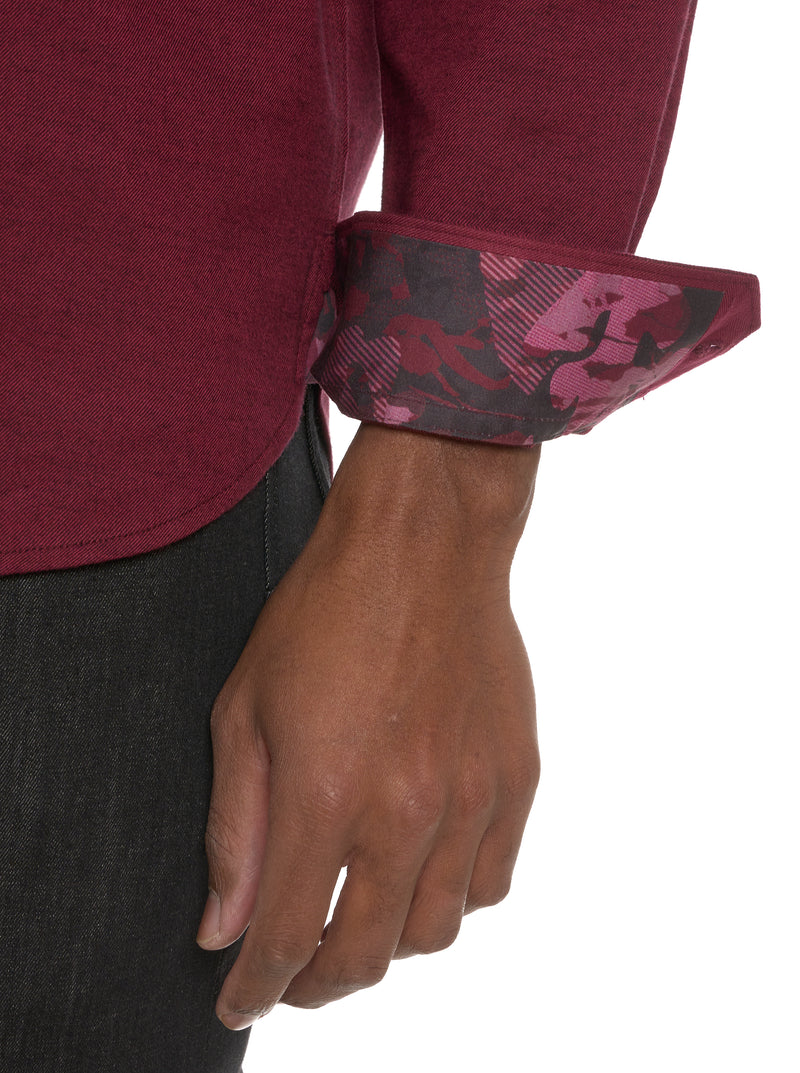 SANTA CROCE LONG SLEEVE BUTTON DOWN SHIRT