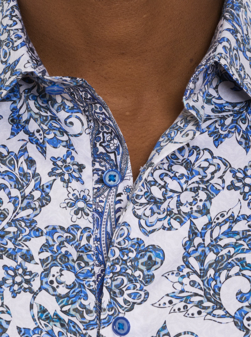 DIVAN LONG SLEEVE BUTTON DOWN SHIRT BIG