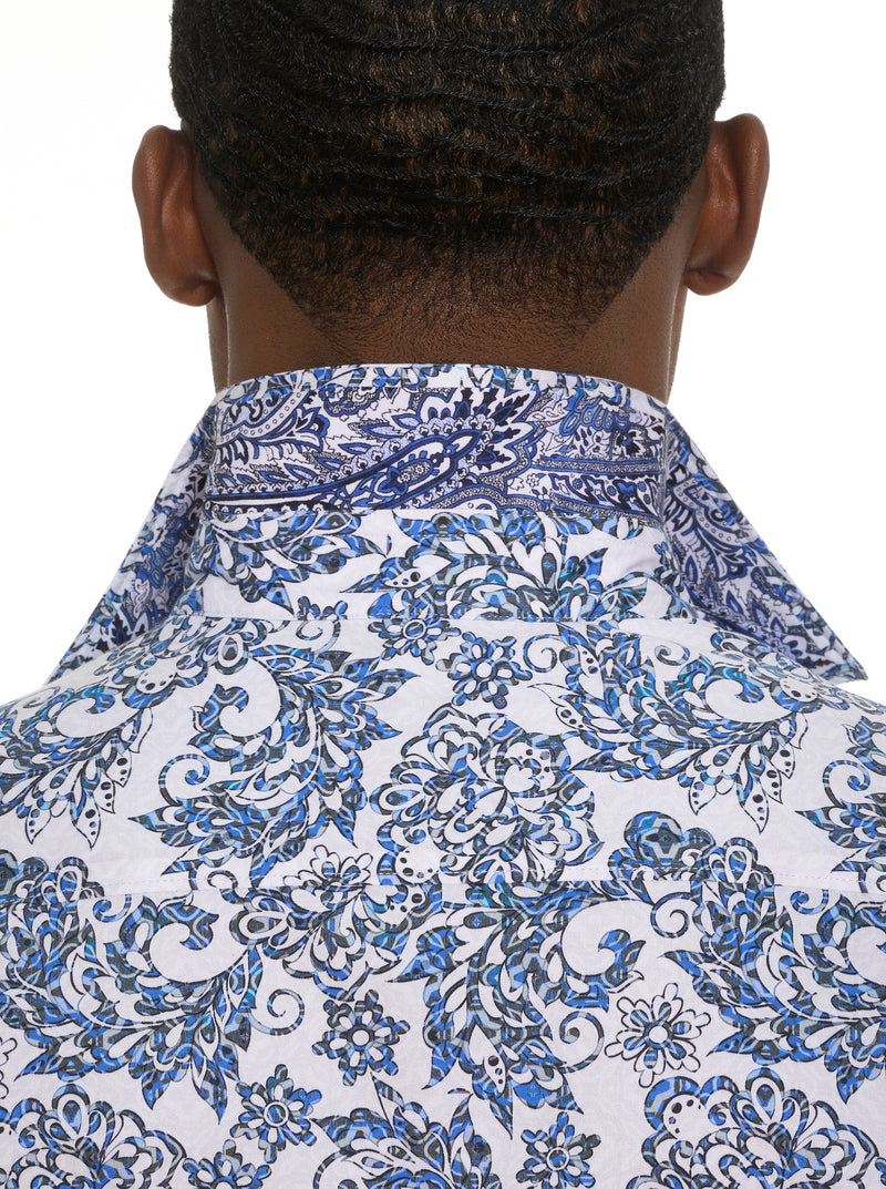 DIVAN LONG SLEEVE BUTTON DOWN SHIRT BIG