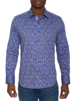LUNGANO LONG SLEEVE BUTTON DOWN SHIRT