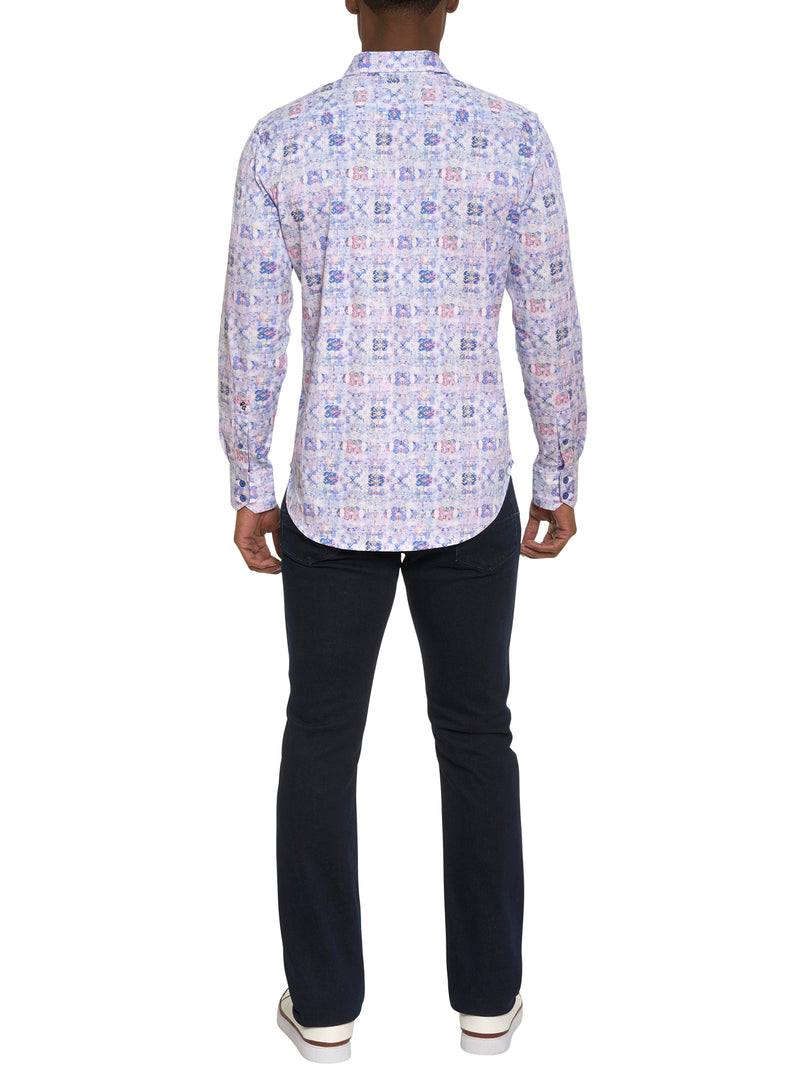 TRENTO LONG SLEEVE BUTTON DOWN SHIRT