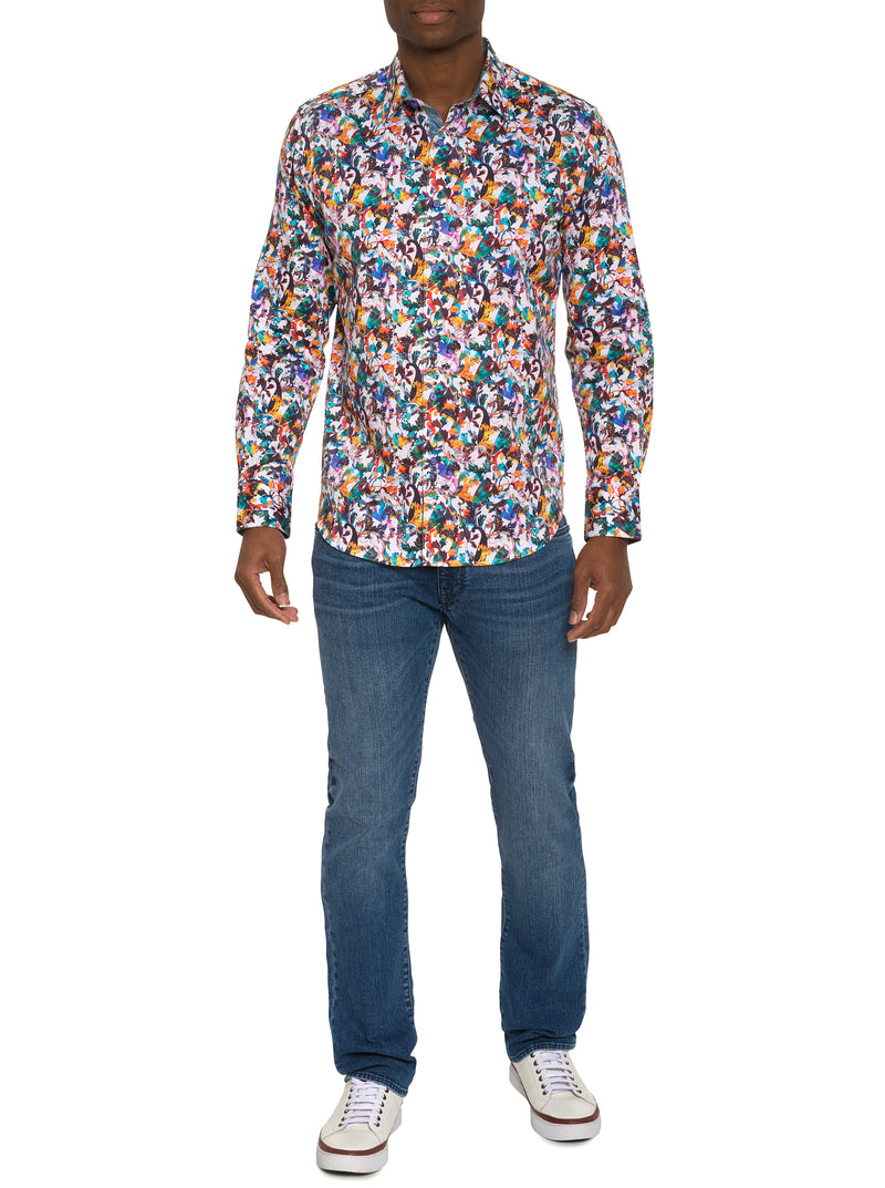 COMO LONG SLEEVE BUTTON DOWN SHIRT