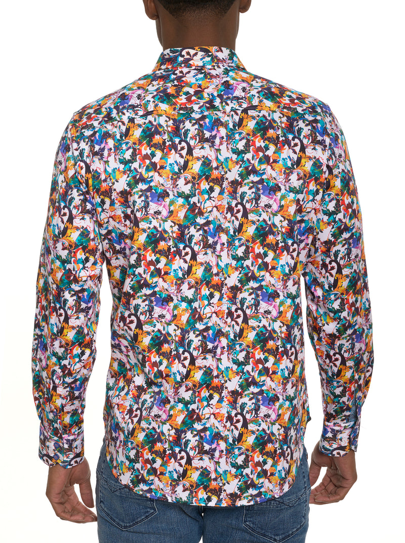 COMO LONG SLEEVE BUTTON DOWN SHIRT