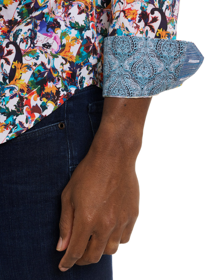 COMO LONG SLEEVE BUTTON DOWN SHIRT