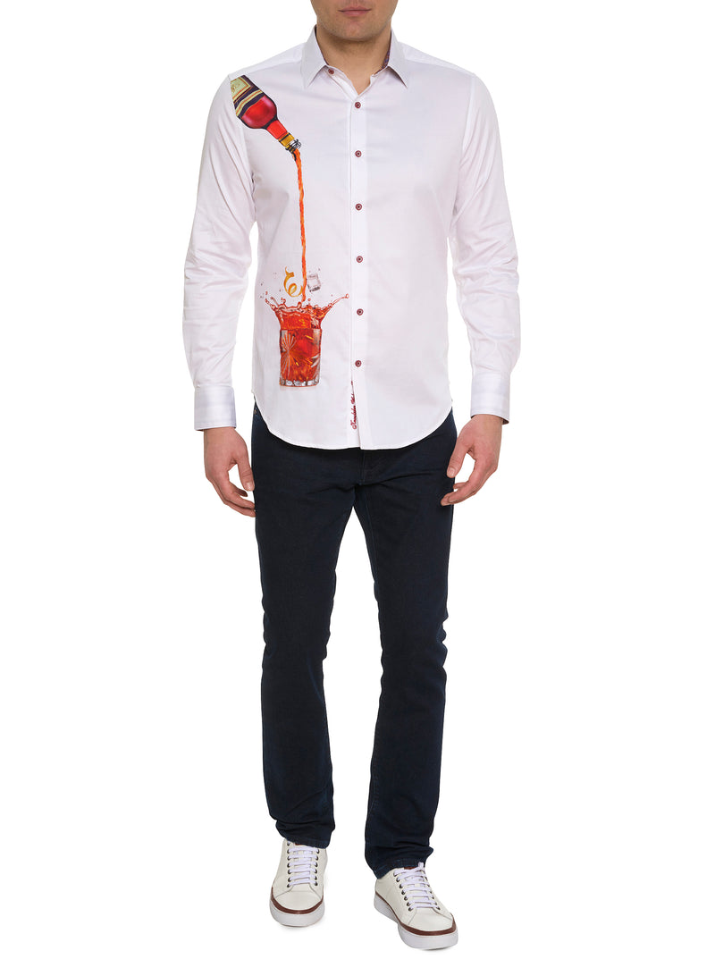 BEVANDE LONG SLEEVE BUTTON DOWN SHIRT