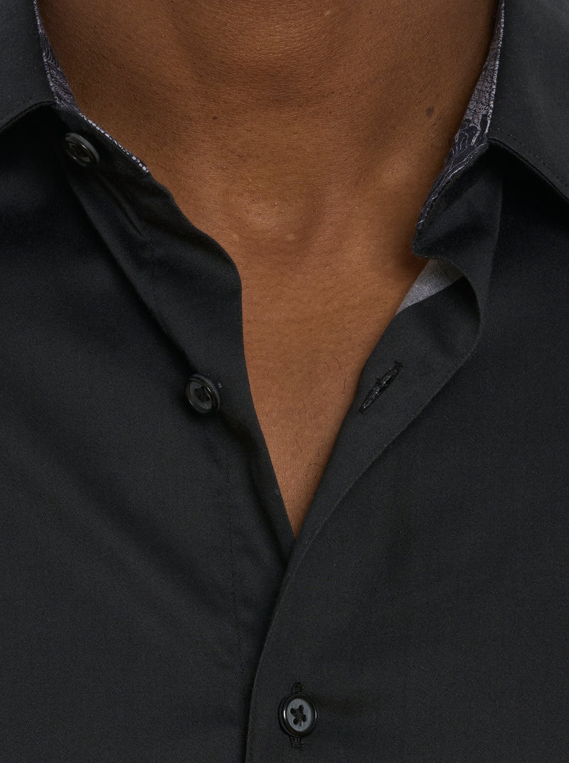 MAN CAVE LONG SLEEVE BUTTON DOWN SHIRT BIG