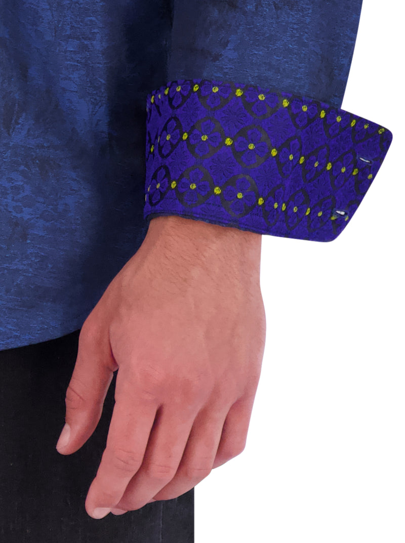 LIMITED EDITION MYSTIQUE LONG SLEEVE BUTTON DOWN SHIRT