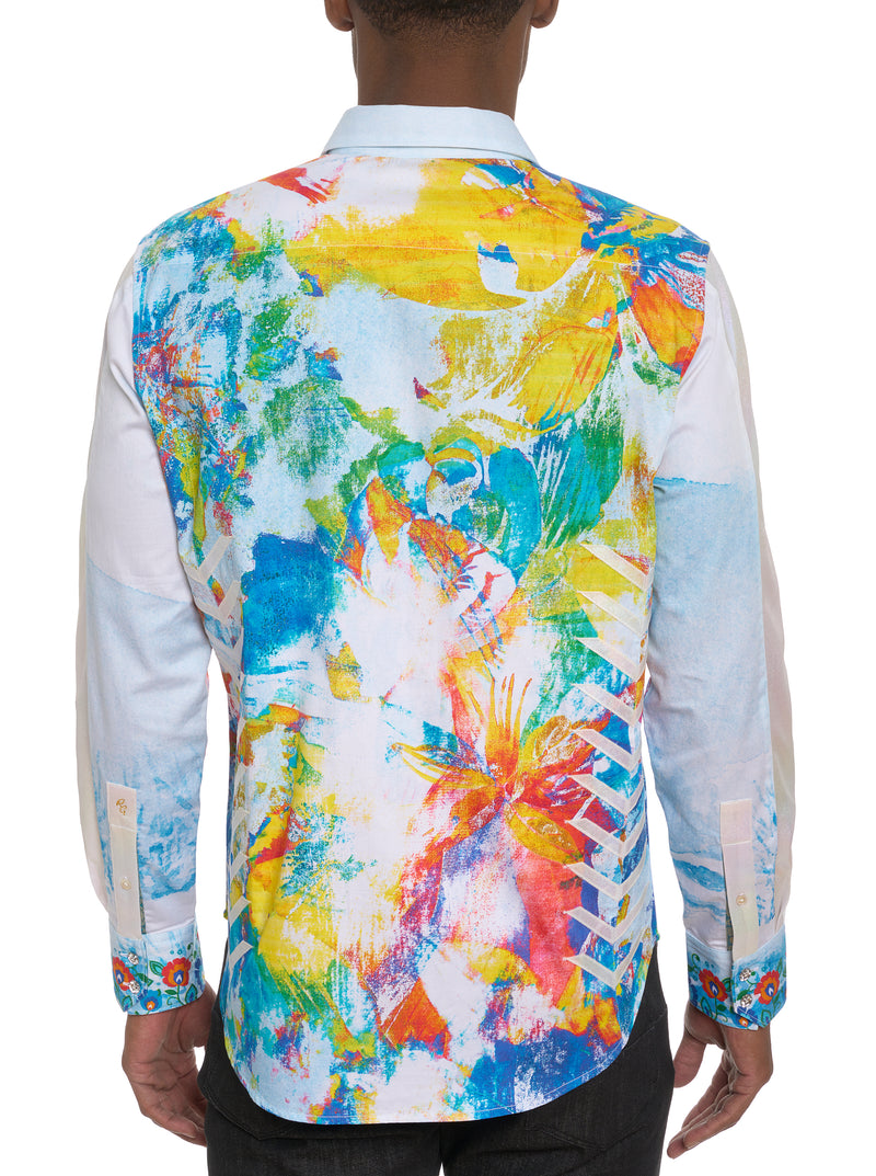 LIMITED EDITION THE ALPS LONG SLEEVE BUTTON DOWN SHIRT