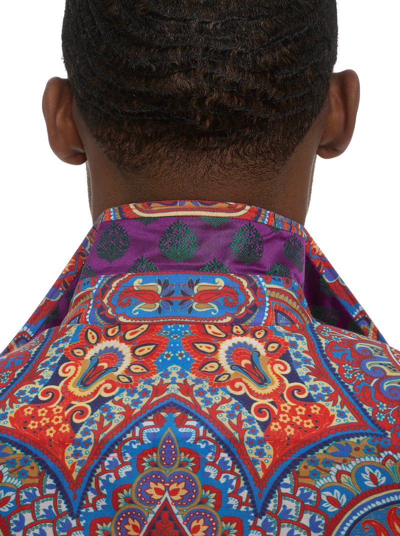 LIMITED EDITION THE MOSAIC LONG SLEEVE BUTTON DOWN SHIRT
