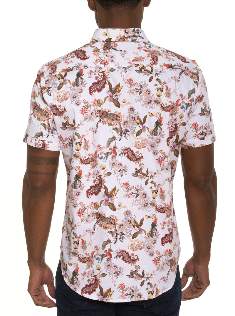 THE LEO SHORT SLEEVE BUTTON DOWN SHIRT