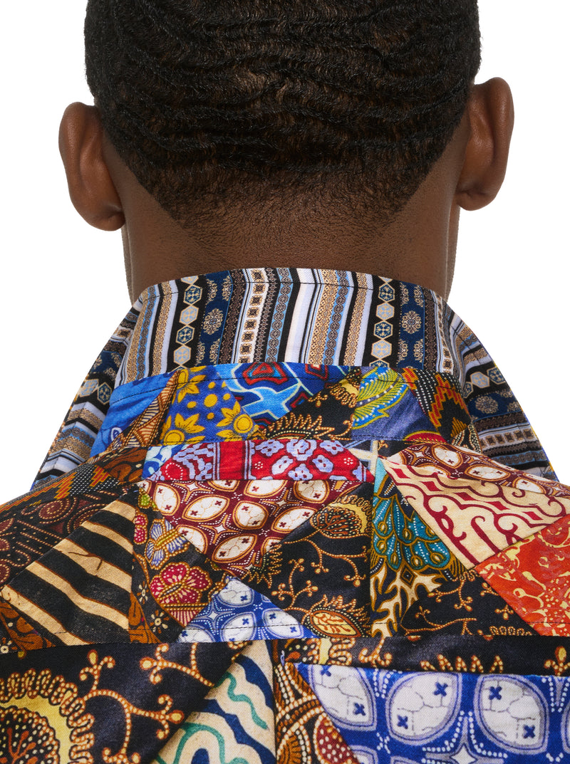 OLIAN SHORT SLEEVE BUTTON DOWN SHIRT