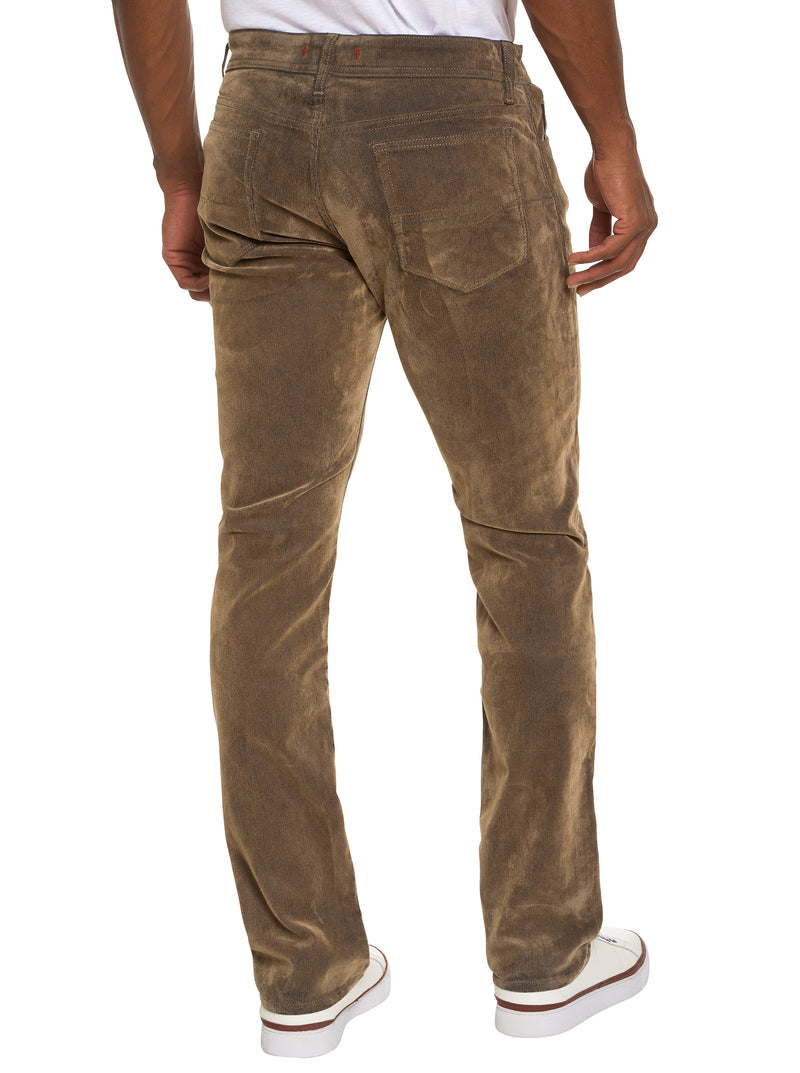 Men's slim fit latin trousers velvet pockets - Sasuel