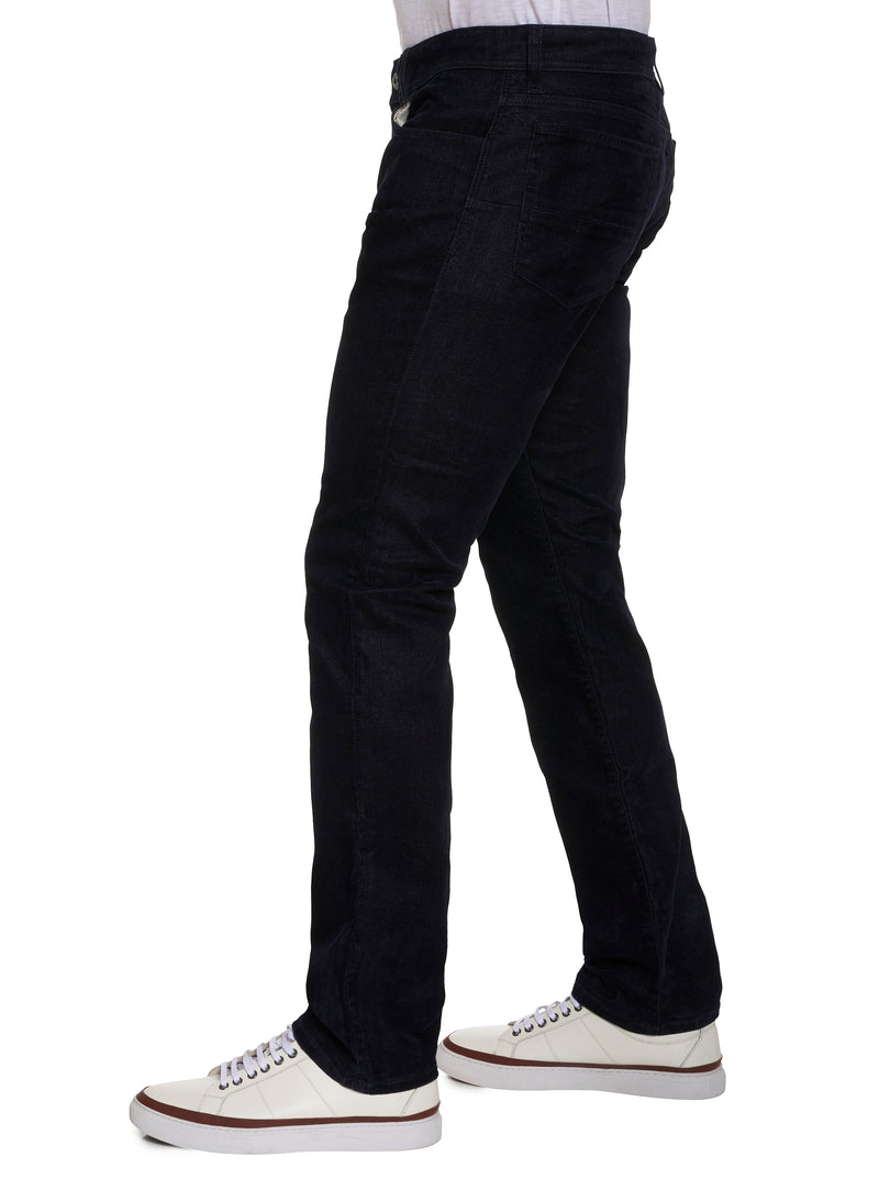 Men's Scott Cropped Grey Velvet Pants grey | Jacob Cohën™ AE