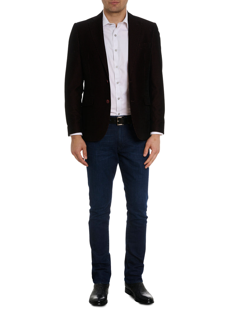 CHIANTI VELVET BLAZER