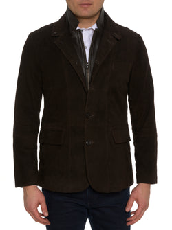 UPTOWN XVII LEATHER BLAZER