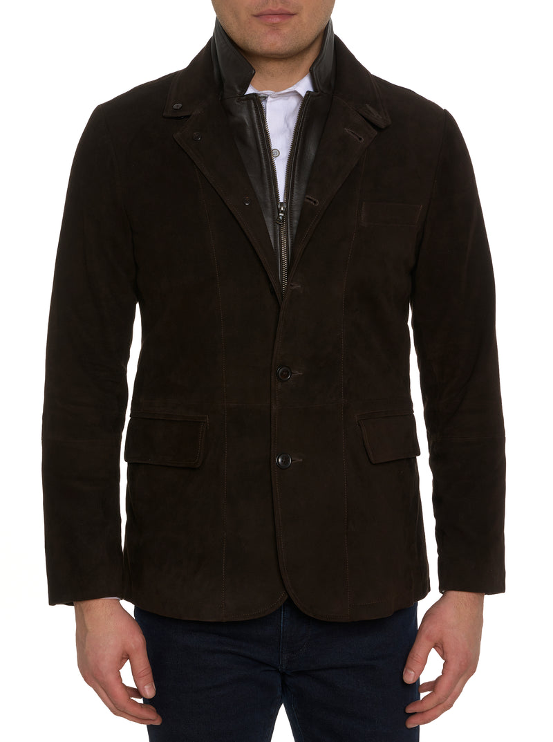 UPTOWN XVII LEATHER BLAZER – Robert Graham